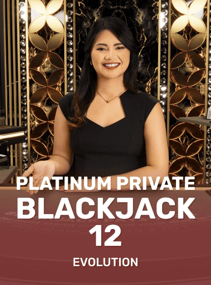 Platinum Private Blackjack 12 game tile