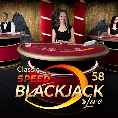 Classic Speed Blackjack 58 game tile