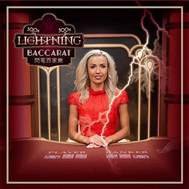 Lightning Baccarat game tile