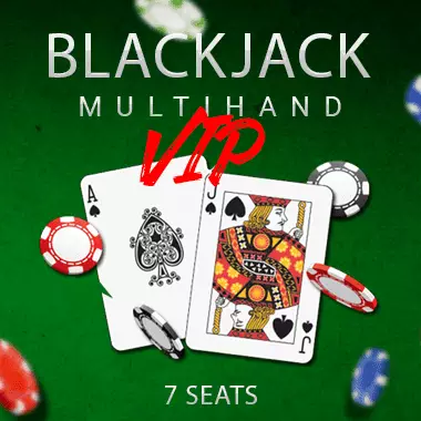 Blackjack Multihand 7 seats VIP game tile