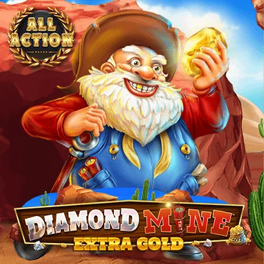 Diamond Mine Extra Gold All Action game tile