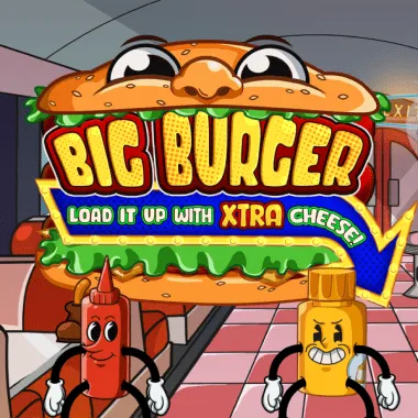 Big Burger Load it up with Xtra cheese game tile