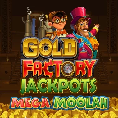 Gold Factory Jackpots Mega Moolah game tile