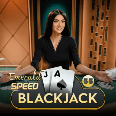 Speed Blackjack 55 - Emerald game tile