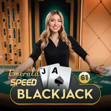 Speed Blackjack 61 - Emerald game tile