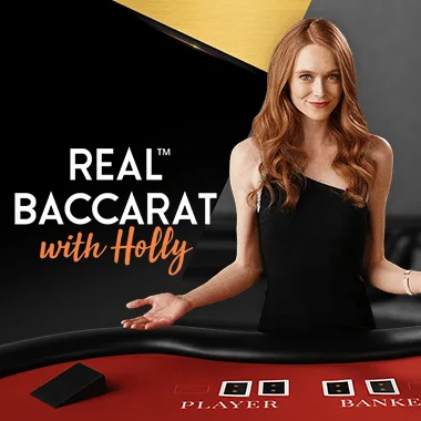 Real Baccarat with Holly game tile