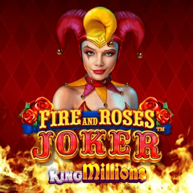 Fire and Roses Joker King Millions game tile