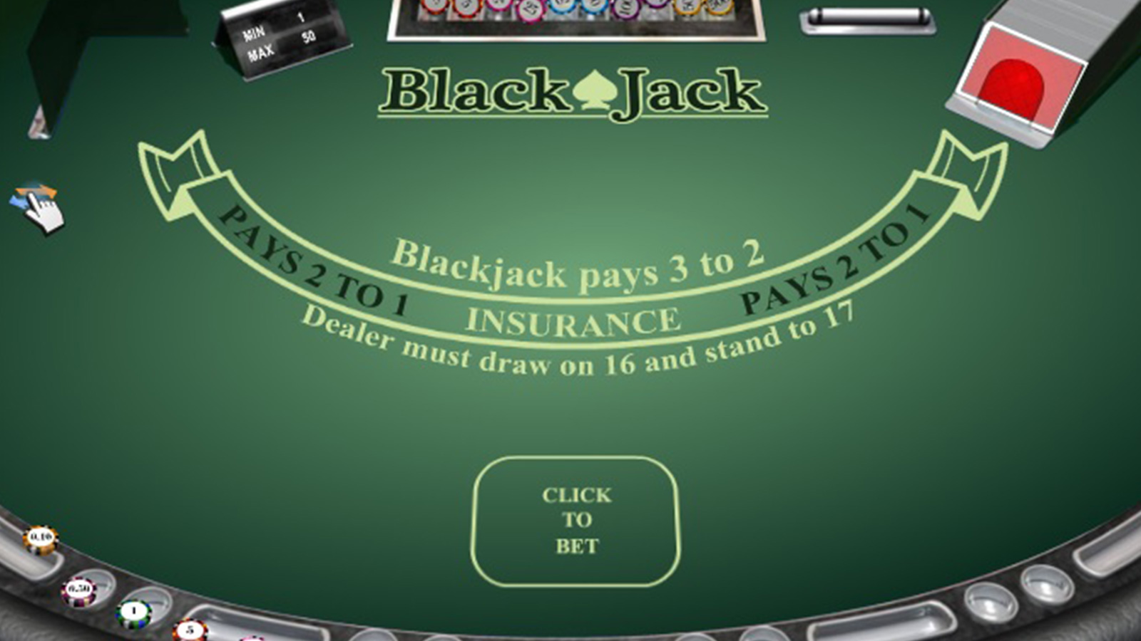 Blackjack demo