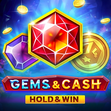 Gems and Cash Hold and Win game tile