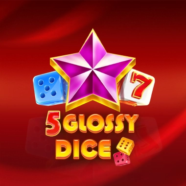 5 Glossy Dice game tile