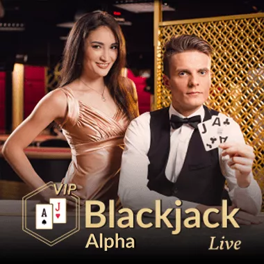 Blackjack VIP Alpha game tile