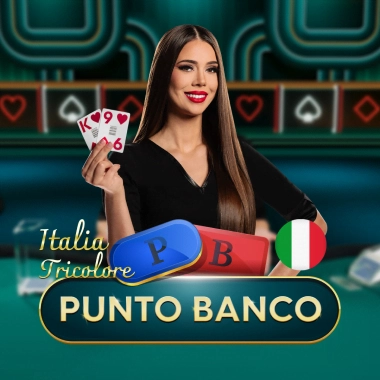 Punto Banco Italia Tricolore game tile