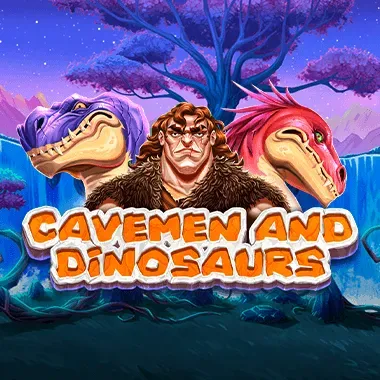 Cavemen and Dinosaurs game tile