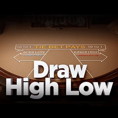 Draw high low game tile