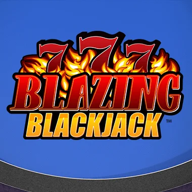 Blackjack Blazing 7's game tile