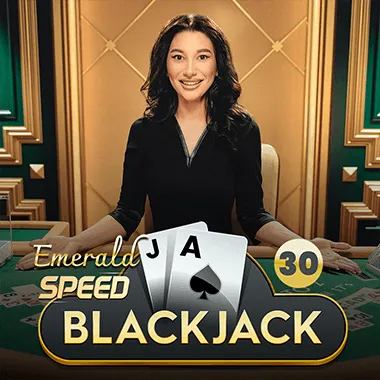 Speed Blackjack 30 - Emerald game tile