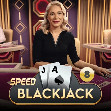 Speed Blackjack 8 - Ruby game tile