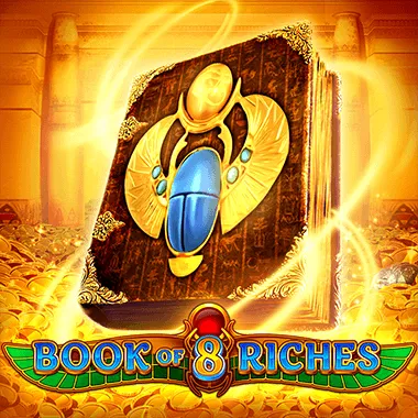 Book of 8 Riches game tile