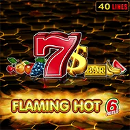 Flaming Hot 6 Reels game tile