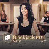 Blackjack Classic Ru 5 game tile