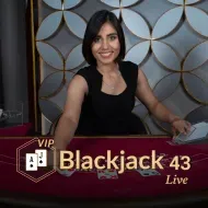 Blackjack VIP 43 game tile