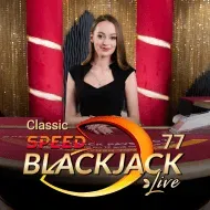 Classic Speed Blackjack 77 game tile