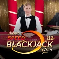 Classic Speed Blackjack 82 game tile