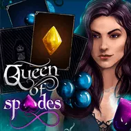 Queen of Spades game tile