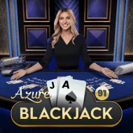 Blackjack 91 - Azure game tile