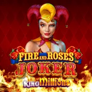 Fire and Roses Joker King Millions game tile
