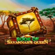 Book Of Savannah's Queen game tile