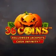 36 Coins Halloween Jackpots game tile