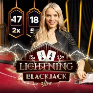 Lightning Blackjack game tile