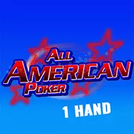 All American Poker 1 Hand game tile