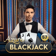 Blackjack 57 - Azure game tile