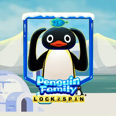 Penguin Family Lock 2 Spin game tile