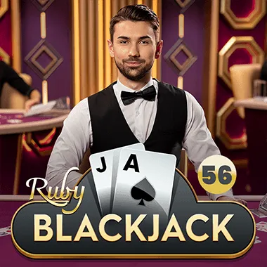 Blackjack 56 - Ruby game tile