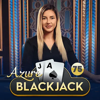 Blackjack 75 - Azure game tile