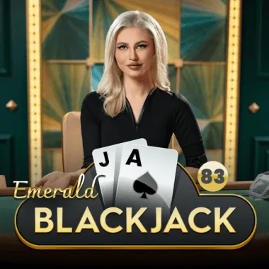 Blackjack 83 - Emerald game tile