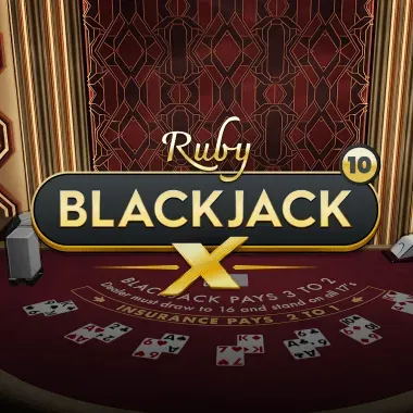Blackjack X 10 - Ruby game tile