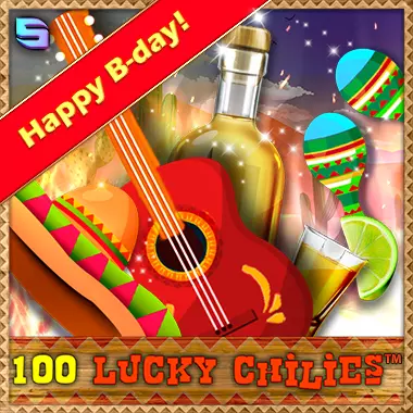 100 Lucky Chillies game tile