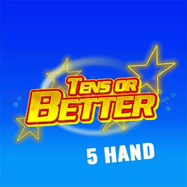 Tens or Better 5 Hand game tile