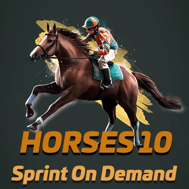 Horses 10 Sprint On Demand game tile