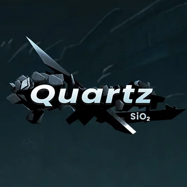 Quartz SiO2 game tile