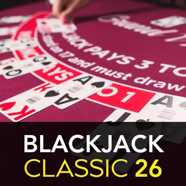 Blackjack Classic 26 game tile