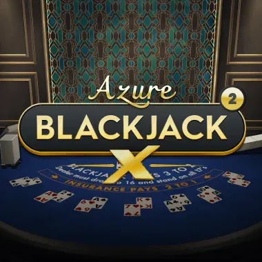 Blackjack X 2 - Azure game tile