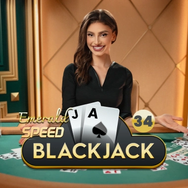 Speed Blackjack 34 - Emerald game tile