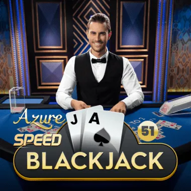 Speed Blackjack 51 - Azure game tile