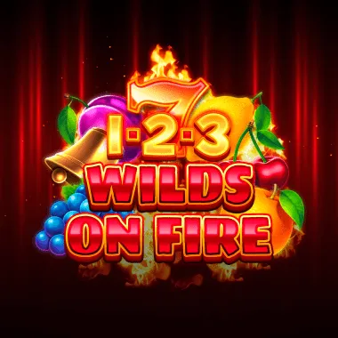 1-2-3 Wilds on Fire game tile