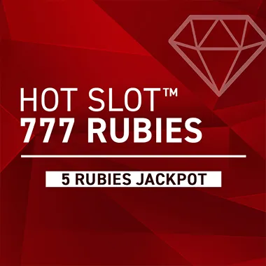 Hot Slot: 777 Rubies Extremely Light game tile